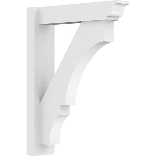 Ekena Millwork Balboa Architectural Grade PVC Outlooker with Traditional Ends, 5"W X 20"D X 26"H OUTP05X20X26BOA01 - main
